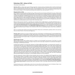 Rotterdam 1945 : Overture for wind orchestra